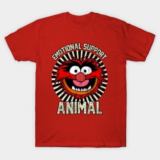 Vintage Muppets Emotional Support Animal T-Shirt